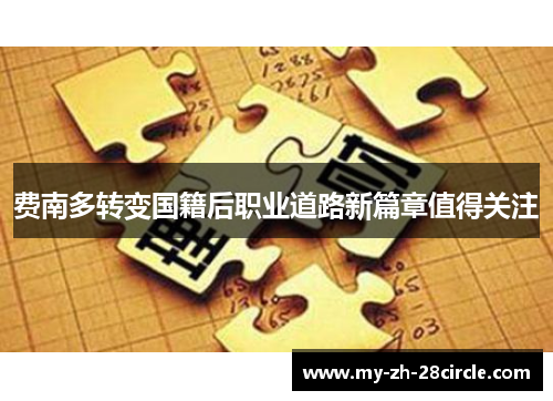 费南多转变国籍后职业道路新篇章值得关注