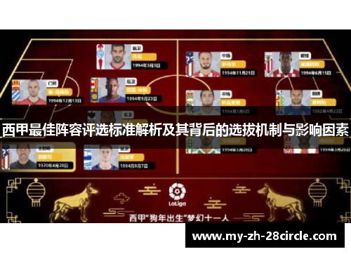 西甲最佳阵容评选标准解析及其背后的选拔机制与影响因素 西甲最佳阵容评选标准解析及其背后的选拔机制与影响因素